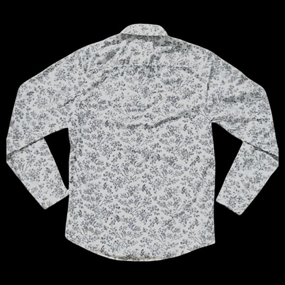 INC International Concepts White/Black Shirt | Size S - Picture 2 of 5